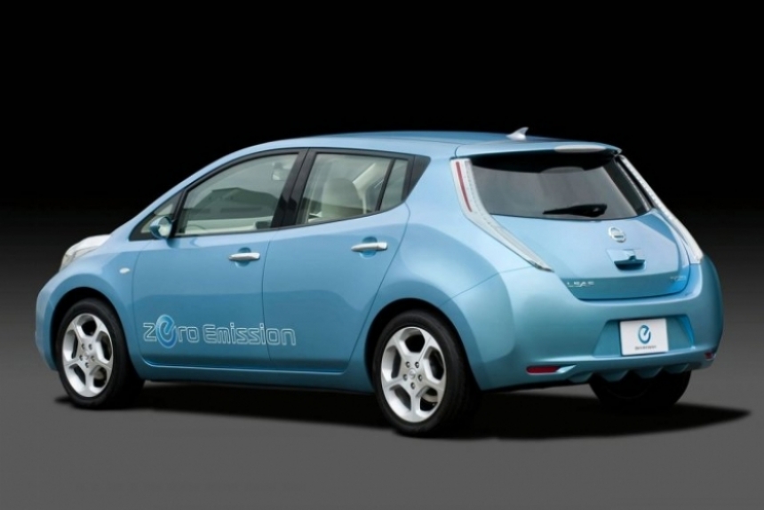 Nissan leaf 100 electrico #9