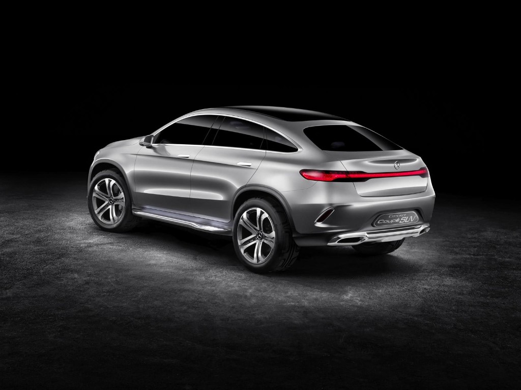 Mercedes Benz Concept Coupe Suv Al Descubierto Motores