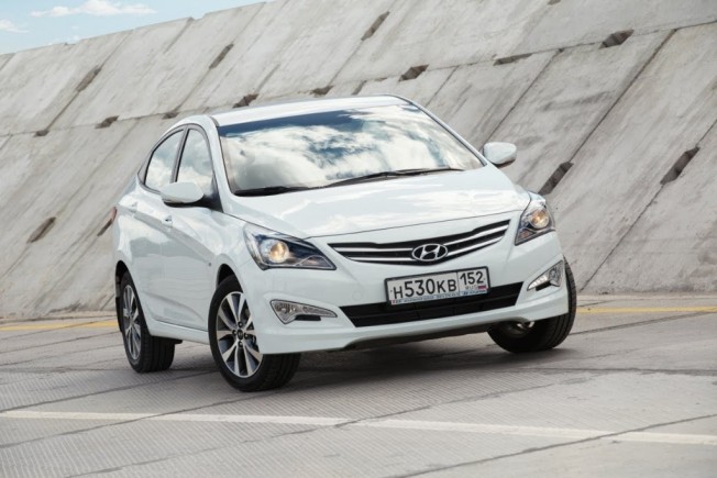 Hyundai solaris 2015 года