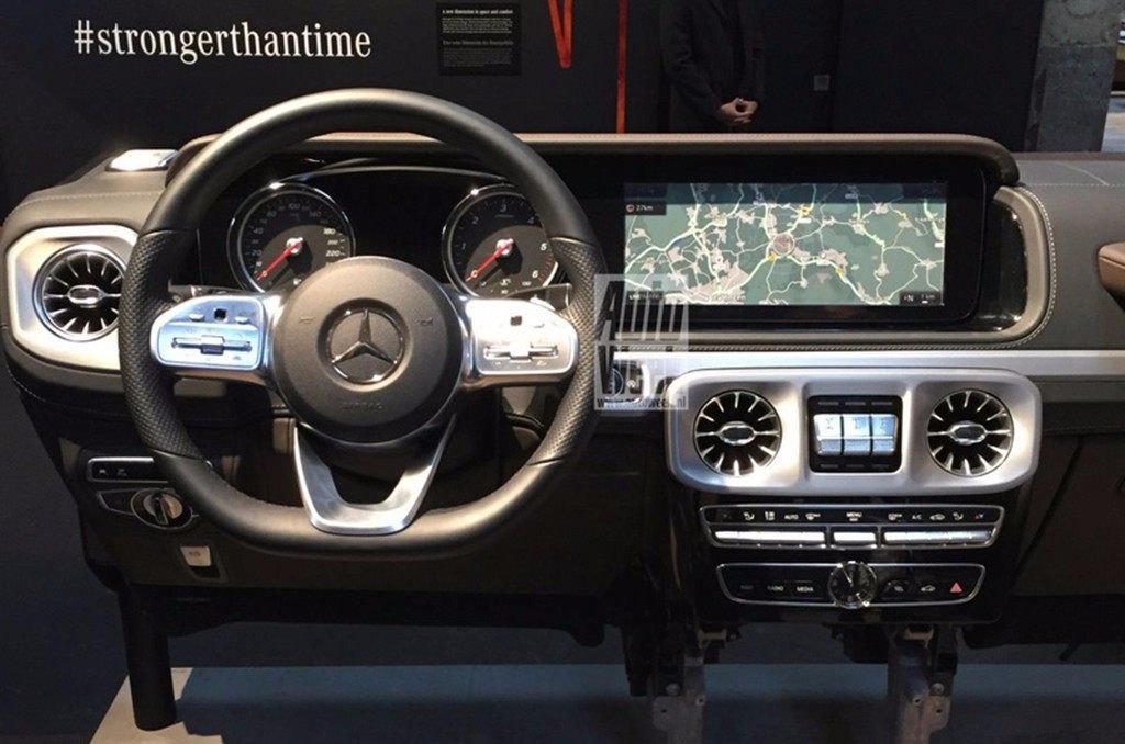 Asi Sera El Interior Del Mercedes Clase G 18 Filtrado Motor Es