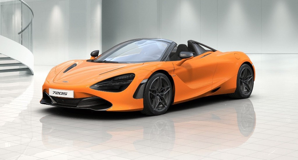 Mclaren 720s orange