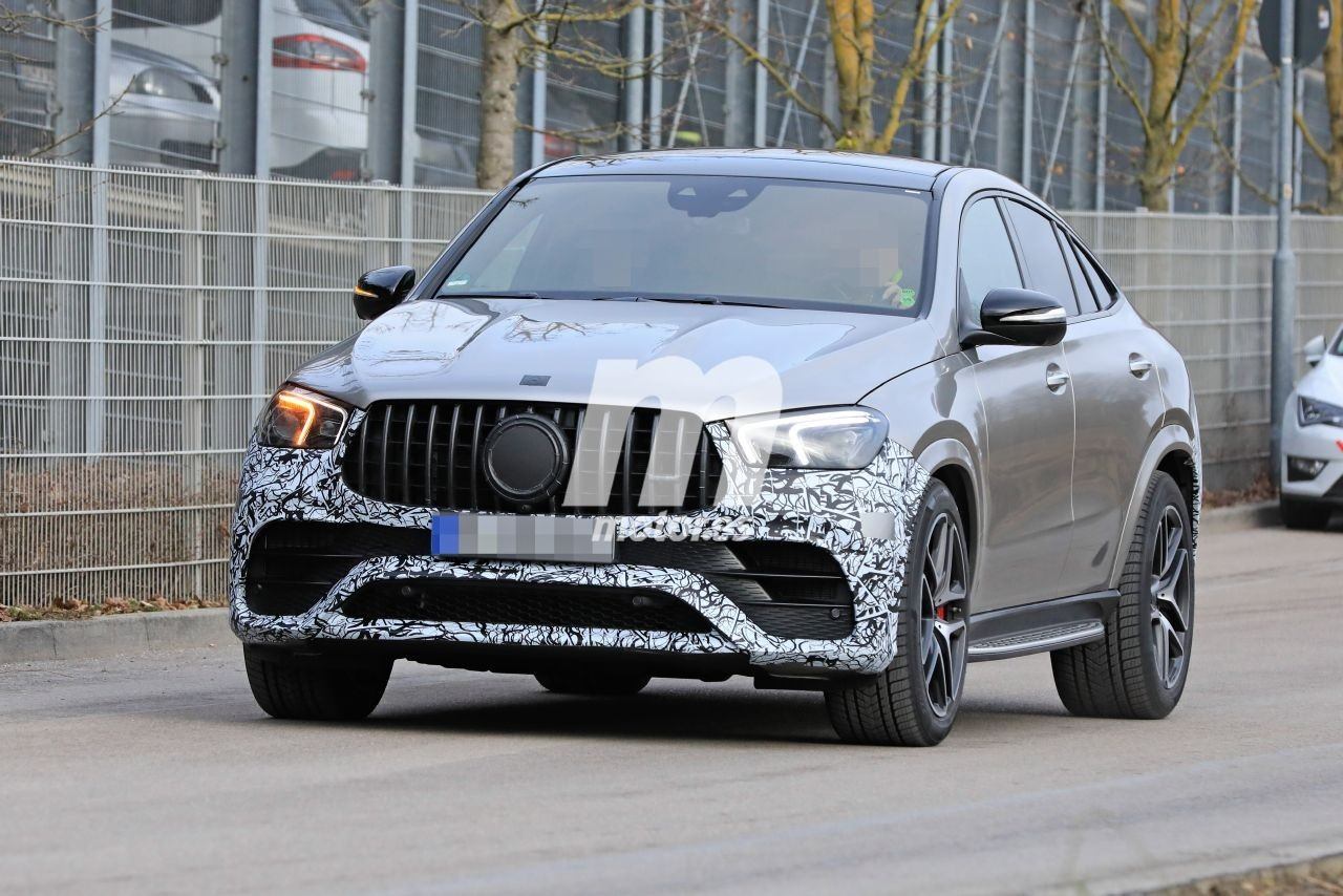 Nuevas Fotos Espia Del Mercedes Amg Gle 63 Coupe 4matic Destapan Al Suv Deportivo Motor Es