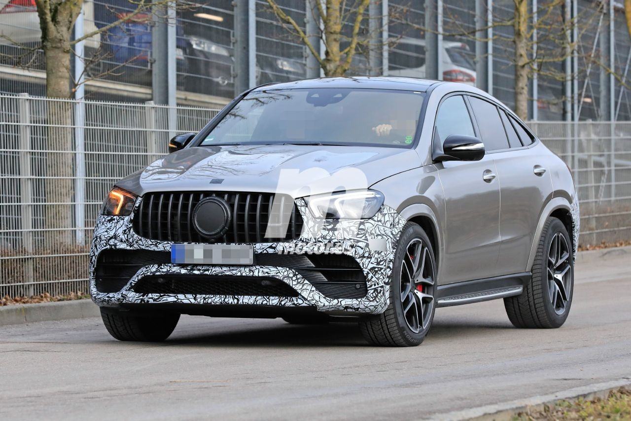 Nuevas Fotos Espia Del Mercedes Amg Gle 63 Coupe 4matic Destapan Al Suv Deportivo Motor Es