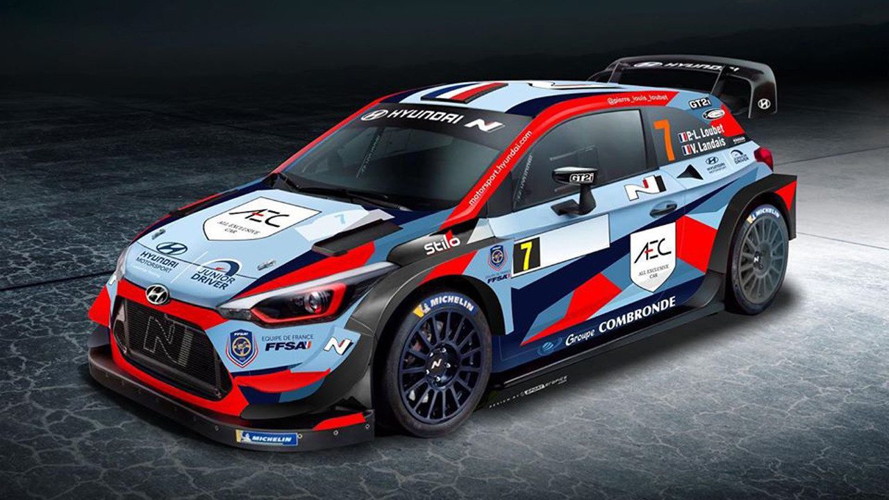 Pierre Louis Loubet Presenta La Librea De Su Hyundai I20 Wrc Coupe Motor Es