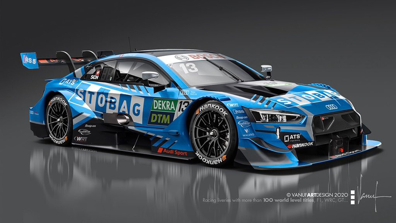 El Team WRT desvela los colores del Audi RS 5 DTM de Fabio