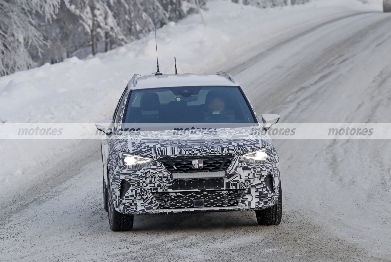 New spy photos of the SEAT Arona Facelift 2021 reveal interesting details