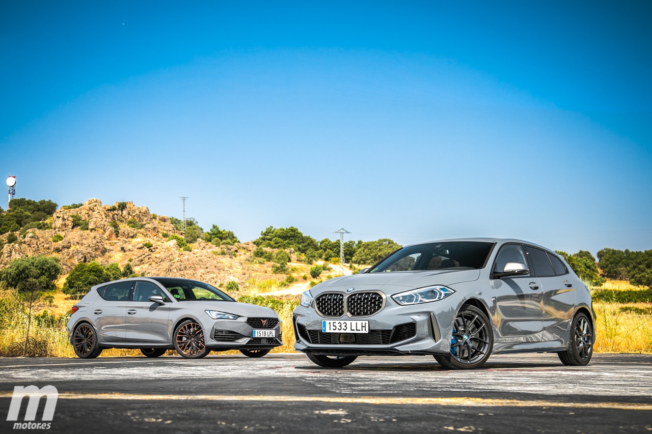 Comparativa Cupra Leon Vs Bmw M135i Xdrive Deportivos Y Compactos Con Video Motor Es