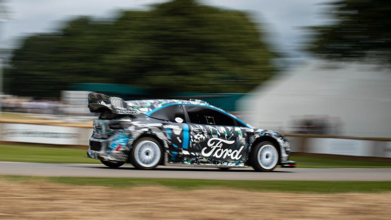 M-Sport presume de Ford Puma Rally1 en el Goodwood